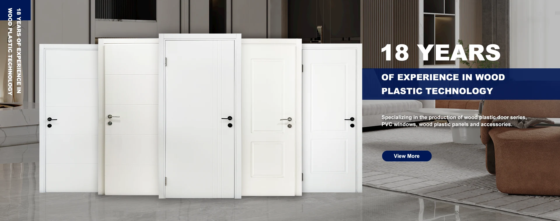 Puerta de PVC de China