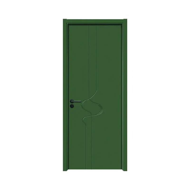 Puerta de piel de color de montaje